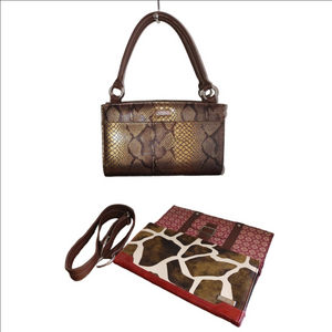 Miche Classic Bag in Brown w. 3 Classic Shells & Crossbody Strap